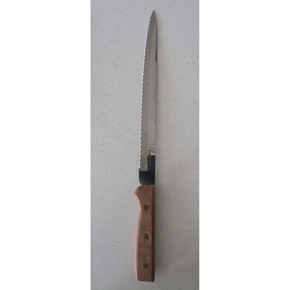 Pierre Santini Chef Knife Wooden Handle 10-1/4 Stainless Steel Blade